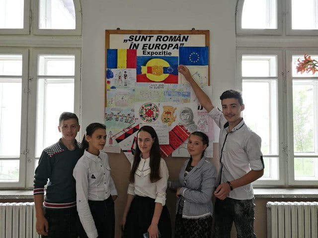 Liceul Tehnologic „Alexandru Vlahuță” Șendriceni, sub deviza „Sunt român în Europa”
