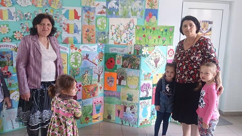 „Primăvara în culoare şi cuvânt” Concursul local - ediţia I, desfăşurat la Grădiniţa Balinţi - FOTO