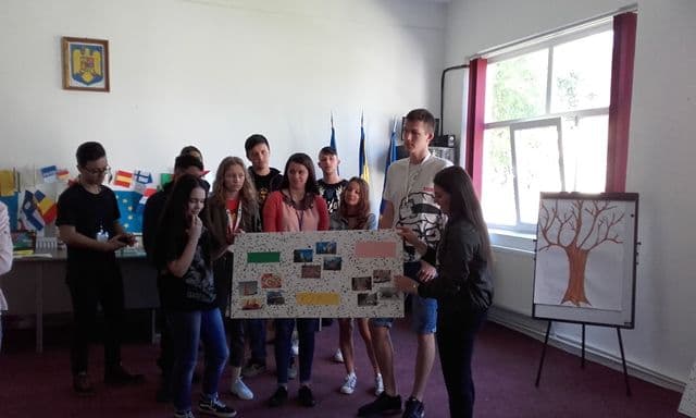 Promovarea valorilor naționale și europene la Bucecea, în cadrul unui proiect ERASMUS+