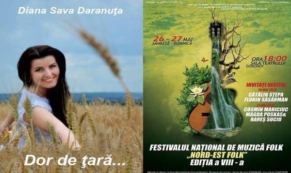 Lansare de carte în cadrul Festivalului Nord-Est Folk la Dorohoi