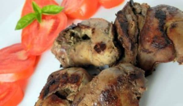 Ficăței de pui la tigaie fără ulei