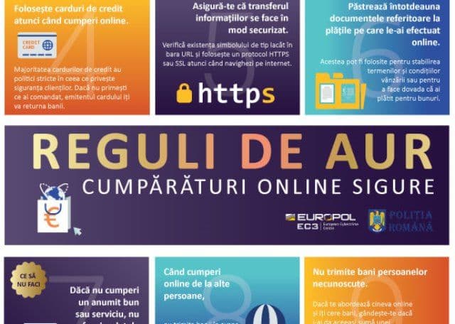 Sfaturi pentru cumpărături online în siguranță