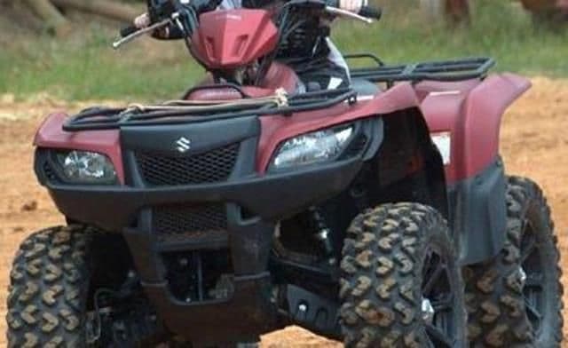 Dosar penal pentru un tânăr prins pe un ATV neînmatriculat