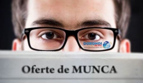 Peste 760 locuri de muncă disponibile în această săptamână în județul Botoșani. Vezi lista posturilor vacante!