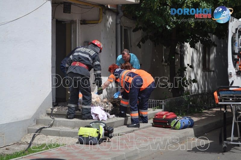 Victima incendiului din Dorohoi nu poate fi transferată la clinici de specialitate din Iași sau București. Vezi motivul!