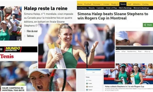 Simona Halep a câștigat eroic încă un trofeu! Presa străină, la picioarele „reginei”
