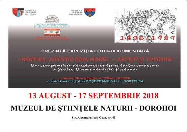 Muzeul de Științele Naturii Dorohoi vă invită să vizitați o expoziție foto-documentară. Vezi detalii!