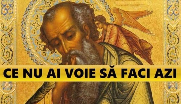 SĂRBĂTOARE MARE: Tăierea Capului Sfântului Ioan Botezătorul. Ce NU ai voie să faci astăzi
