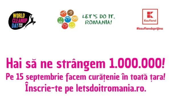 LET”S DO IT ROMÂNIA 2018 la Dorohoi - Hai să curățăm țara pe 15 septembrie