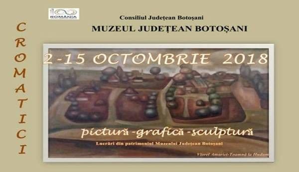 „Cromatici autumnale” expoziție la Galeriile de Artă „Ștefan Luchian” Botoșani