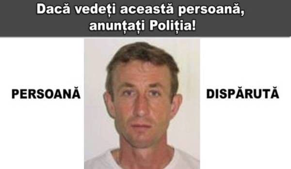 Bărbat din Dorohoi dat în urmărire, după ce a plecat să se plimbe și nu s-a mai întors. L-aţi văzut?