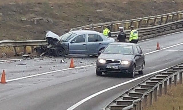 Doi botoșăneni răniți într-un accident produs pe drumul E58 Suceava – Gura Humorului