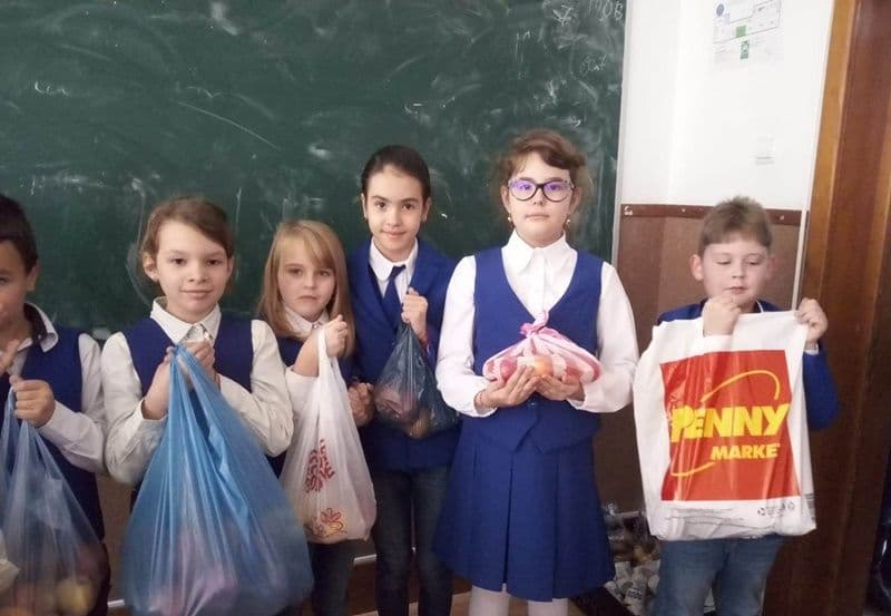 Săptămâna fructelor și legumelor donate la Școala Gimnazială „Mihail Kogălniceanu” Dorohoi - FOTO