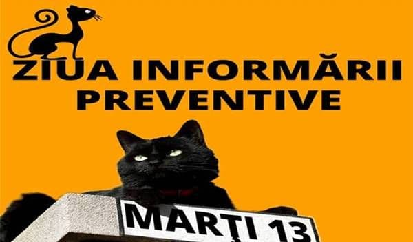 Dacă e marți și e 13, este „Ziua Informării Preventive” la Dorohoi