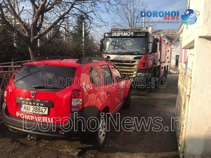 Incendiu la Centrul de Îngrijire și Asistență Dorohoi! Pompierii dorohoieni au intervenit pentru stingere - FOTO