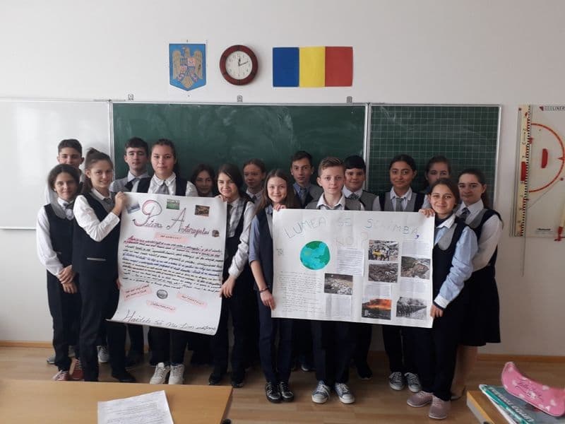 Eu și lumea în schimbare! Săptămâna Educației Globale la Școala Gimnazială Cornerstone Dorohoi - FOTO