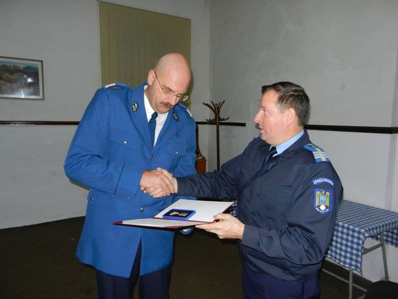Jandarm botoşănean recompensat de conducerea Ministerului Afacerilor Interne - FOTO