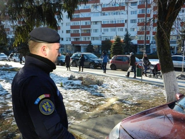 Jandarmii la datorie în perioada Crăciunului