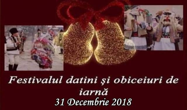 Festivalul de datini și obiceiuri de iarnă la Dorohoi: Vezi programul din 31 decembrie 2018!
