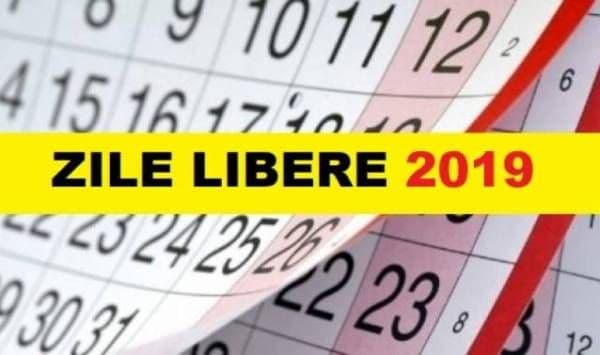 Zile libere 2019. Vești bune! Calendarul sărbătorilor legale