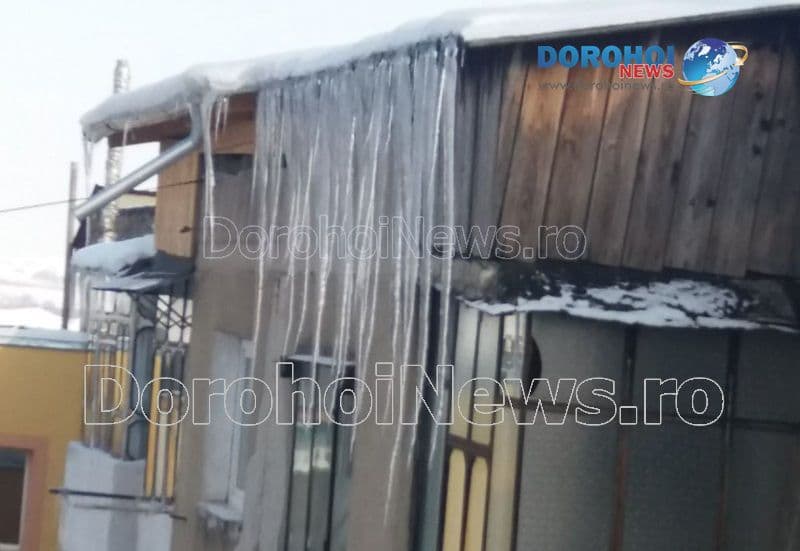Degajare turturi in Dorohoi_01
