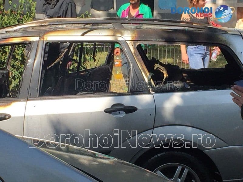 Incendiu auto Dorohoi_02