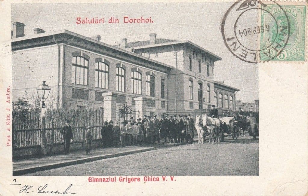 gimnaziul Gr. Ghica