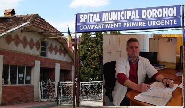 Conducerea Spitalului Dorohoi mulțumește unui om de afaceri pentru donația făcută