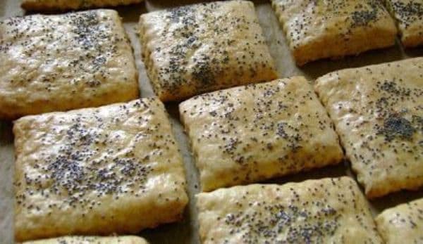 Biscuiți cu iaurt și mac