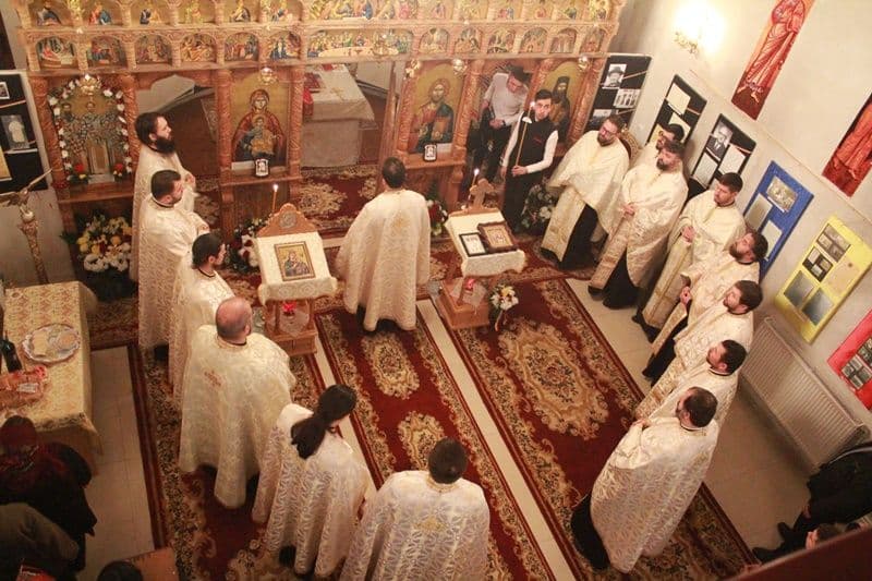 Sfinții Trei Ierarhi prăznuiți la Seminarul Teologic Dorohoi - FOTO