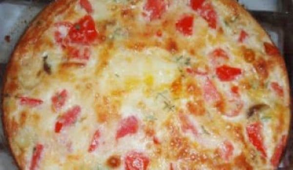 Frittata cu legume și parmezan