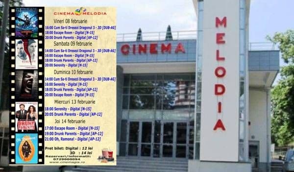 Vezi ce filme vor rula la Cinema „MELODIA” Dorohoi, în săptămâna 8 - 14 februarie – FOTO