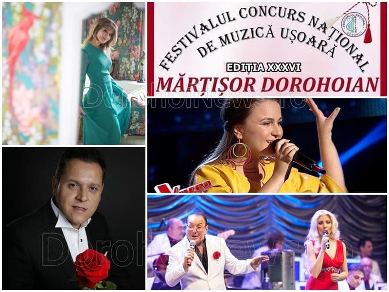 Vezi programul complet al Festivalului Național de Muzică Ușoară Românească „Mărțișor Dorohoian” 2019