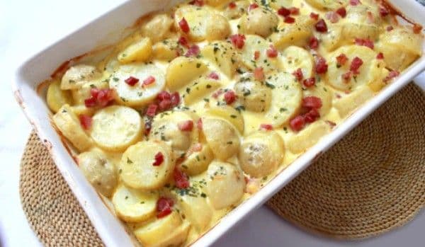 Cartofi carbonara