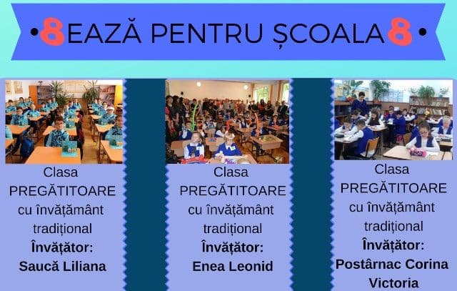 Școala Gimnazială „Mihail Kogălniceanu” Dorohoi dă startul înscrierilor în clasa pregătitoare