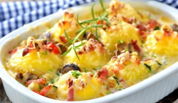 Cartofi carbonara