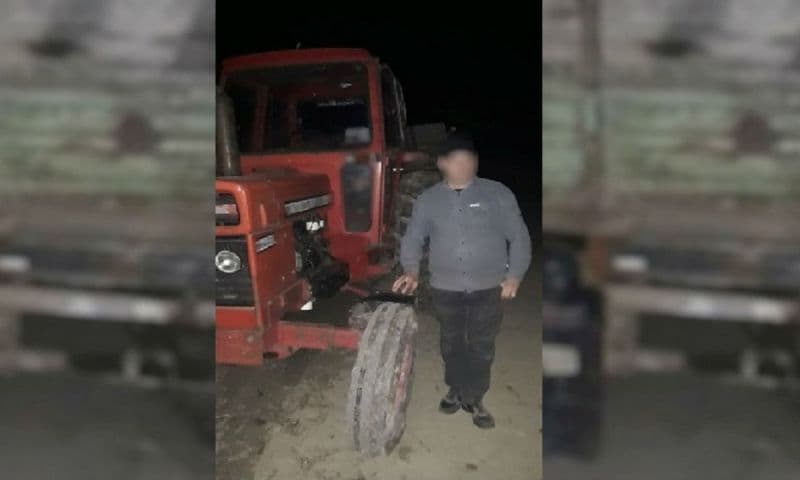 Depistat de Poliţiştii de frontieră dorohoieni, la plimbare cu remorca neînmatriculată