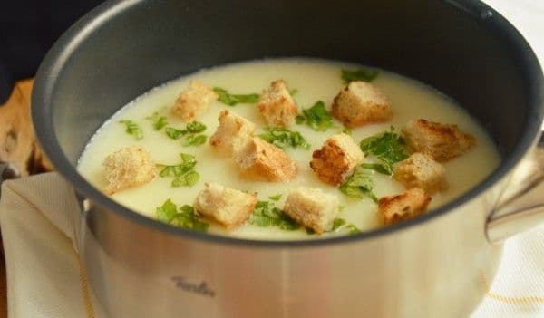 Supă-cremă de conopidă