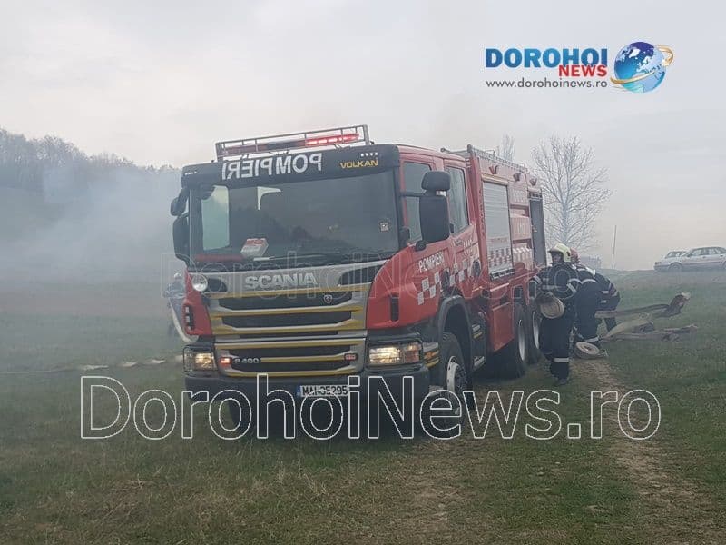 Zeci de pompieri în alertă! Exerciții de amploare în pădurile din Lozna, Hudești și Avrămeni - FOTO