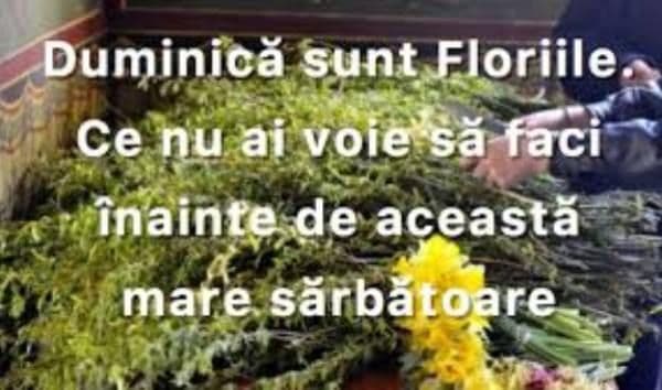 Sâmbăta lui Lazăr. Ce nu ai voie să faci azi. E păcat mare!