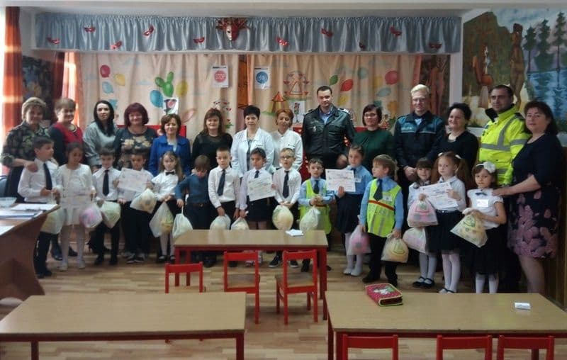 Concurs județean „Micul Pieton” desfășurat la Grădinița cu Program Prelungit „Ștefan cel Mare și Sfânt” Dorohoi - FOTO