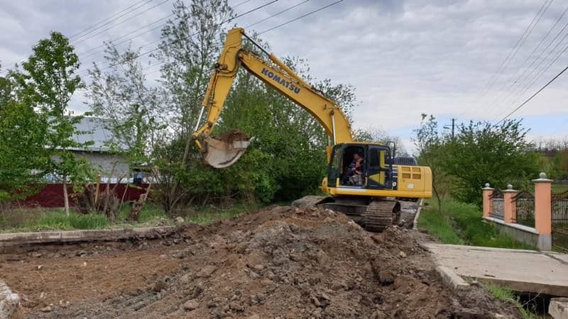 Primăria Municipiului Dorohoi anunță că au fost demarate lucrările pentru modernizarea străzii Horia - FOTO