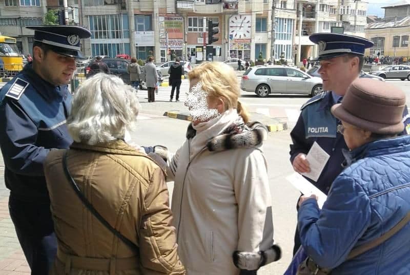 Acţiune organizată de poliţişti pe raza municipiului Botoşani - FOTO