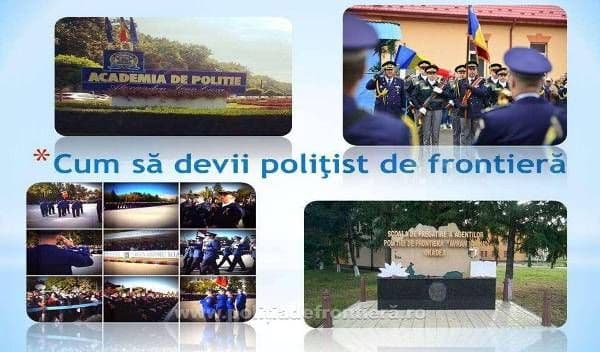 Cum să devii poliţist de frontieră! Avem toate detaliile!