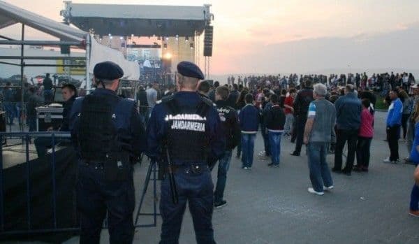 Efective mărite de jandarmi la Parcul de Agrement Turistic și Sportiv Cornișa din Botoșani