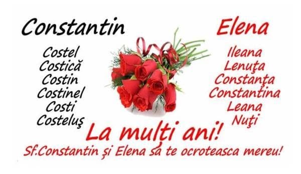 Sărbătoriții zilei de astăzi 21 mai 2019