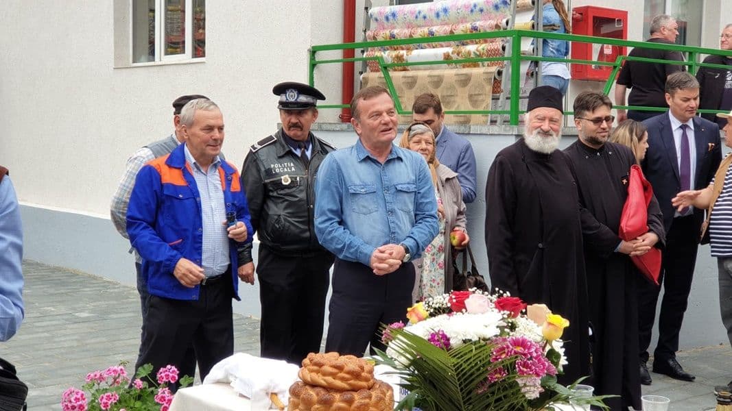 Lucrări finalizate la Platoul II al Pieţei Centrale din Dorohoi - FOTO