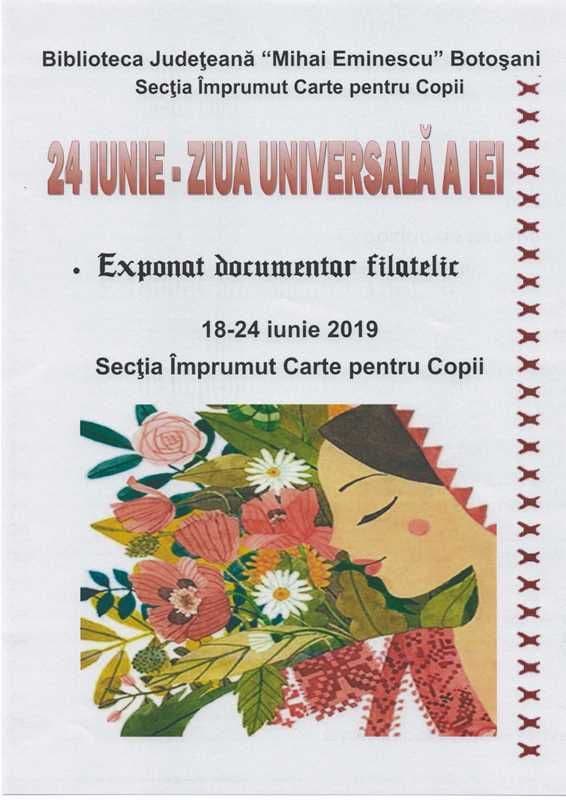 Expoziţie dedicată iei, la Biblioteca Judeţeană