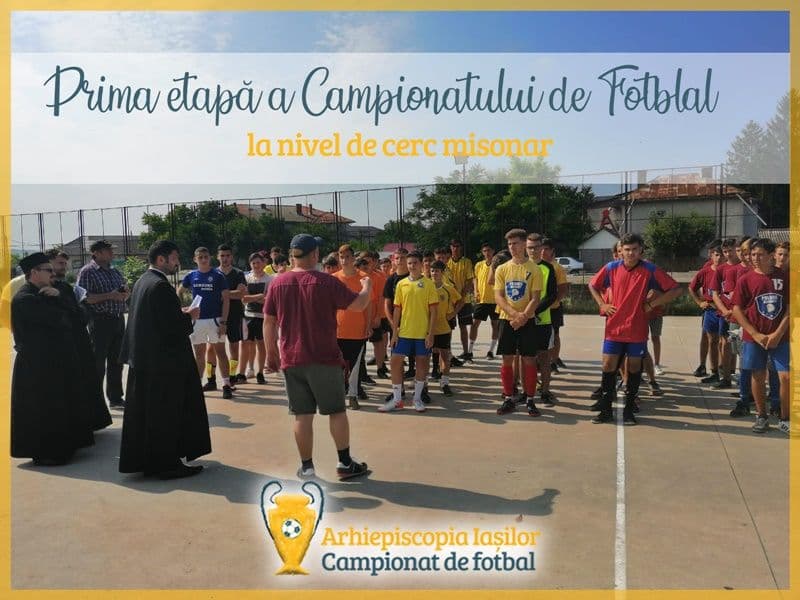 Campionat de Fotbal organizat de Arhiepiscopia Iașilor - FOTO