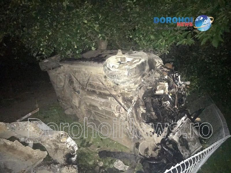 Accident pe drumul Dorohoi - Darabani! Impact violent între două mașini la Dumbrăvița – FOTO